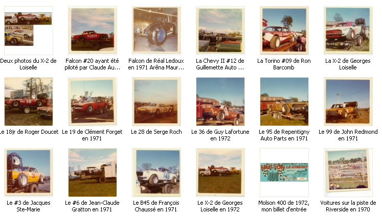 Petites photos de Stock Cars prises de 1970 à 1971 #2